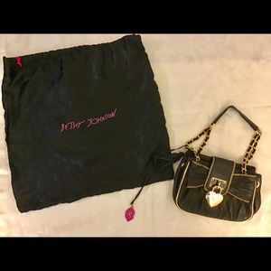 Betsey Johnson Handbag Shoulder Bag Lock